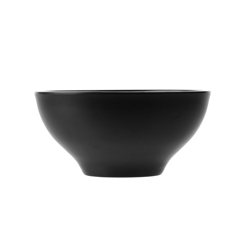 CouCou Dual Colour Round Bowl 19cm - Black & Black - 11BW19BK