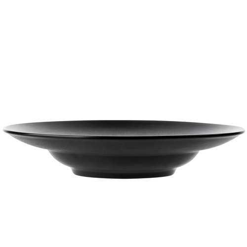 CouCou Dual Colour Round Deep Plate 26.5cm - Black & Black - 11PL26BK1
