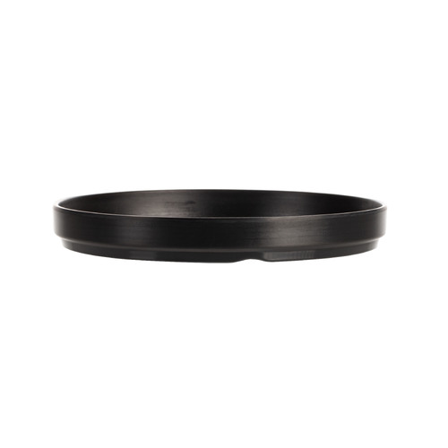 CouCou Dual Colour Round Edge Plate 20cm - Black & Black - 11REP20BK