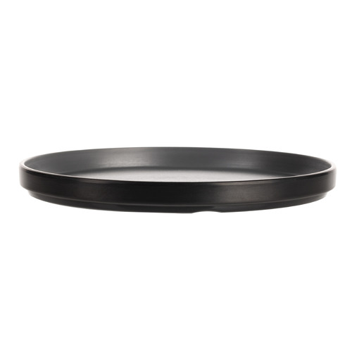CouCou Dual Colour Round Edge Plate 27cm - Grey & Black - 11REP27GB