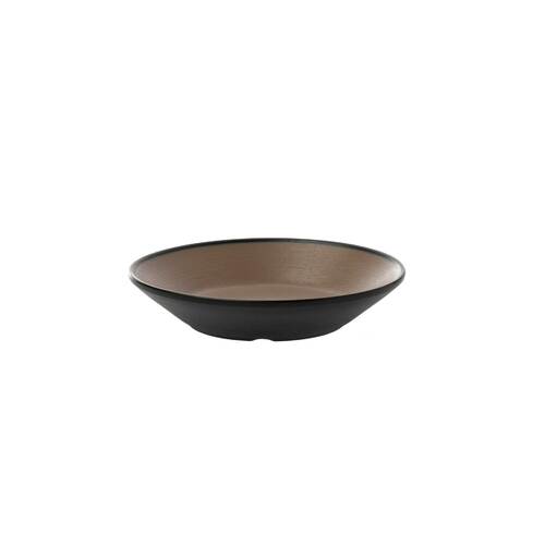 Coucou Melamine Round Sauce Dish 9.5cm - Beige & Black - 11SD09EB