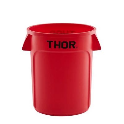 Trust Thor Round Lid For 38Lt - Red - 17906
