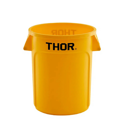 Trust Thor Round Lid For 75Lt - Yellow - 17924