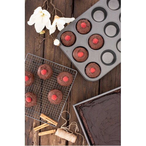 Bakemaster 12 Cup Non-Stick Mini Muffin Pan - 40016
