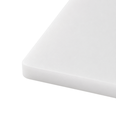 Cutting Board 450x600x13mm White - Polyethylene  - 40322