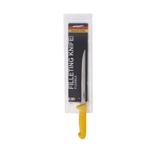 Kharve Filleting Knife Flexible 20cm Yellow - 48275_KH
