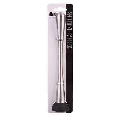 Bartender Stainless Steel Muddler 22cm - 7019