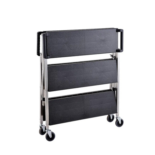 Foldable Trolley Small 680 x 410 x 915 - Black - 97142