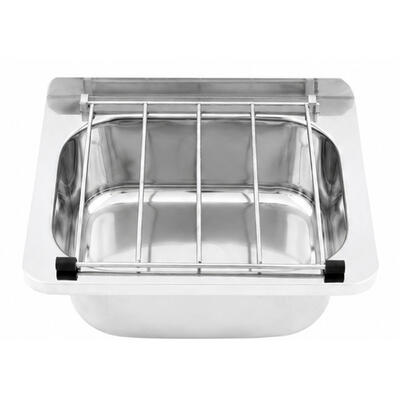 3Monkeez AB-CS-L Cleaner's Sink with Grate and Adjustable Legs - AB-CS-L
