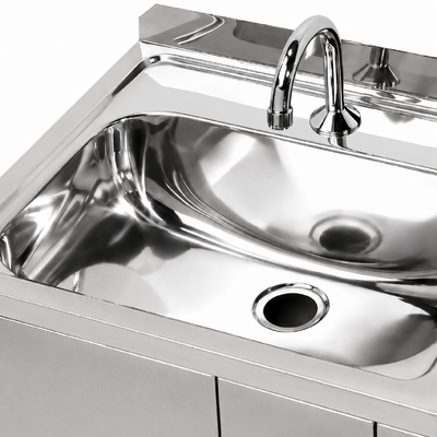 3Monkeez AB-KNEEHB-1 - Knee Operated Basin - No Temperature Control Valve - AB-KNEEHB-1