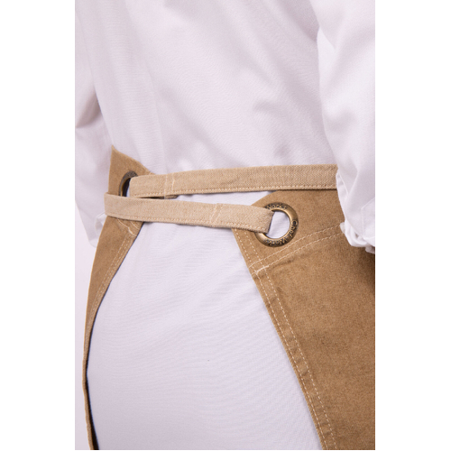Austin Half Bistro Apron - Natural - ALWCD026-NAT - ALWCD026-NAT