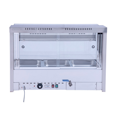 Bonvue BM11TC - Angled Countertop Wet and Dry Bain Marie - 2 x 3 - BM11TC