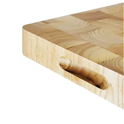 Vogue Rectangular Wooden Chopping Board Medium 455x305x45mm  - C459