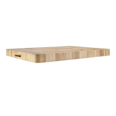 Vogue Rectangular Wooden Chopping Board Large 610x455x45mm - C460