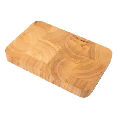 Vogue Rectangular Wooden Chopping Board Small 230x150x25mm - C461