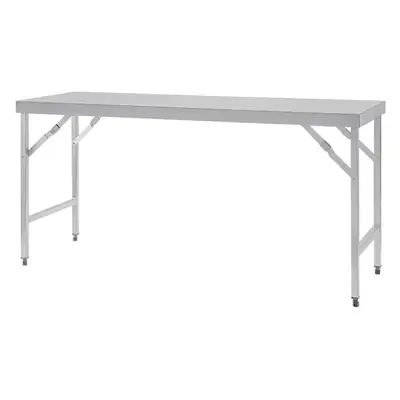 Vogue Stainless Steel Folding Table 1800mm - CB906