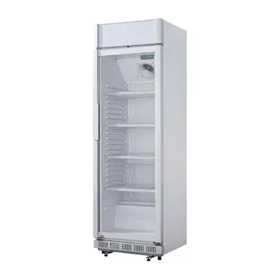 Polar CC064-A C-Series Upright Display Cooler with Light Box 346Ltr - CC064-A