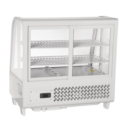 Polar CC666-A C-Series Countertop Food Display Fridge 100Ltr White - CC666-A