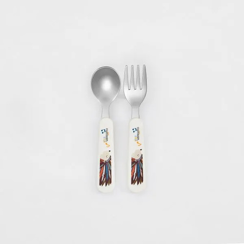 Cuitisan Infant Spoon & Fork Set with Case Yellow - CEC10-301Y