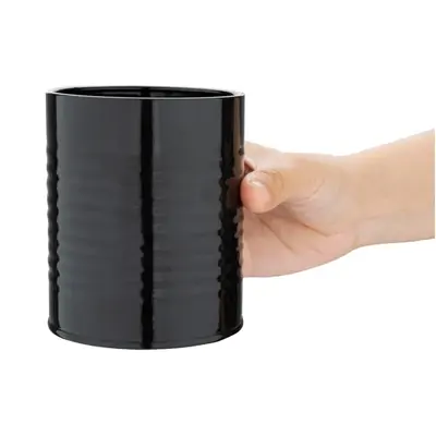 Olympia Tin Can Serving Cup Black 90(dia)x110(h)mm - CP498