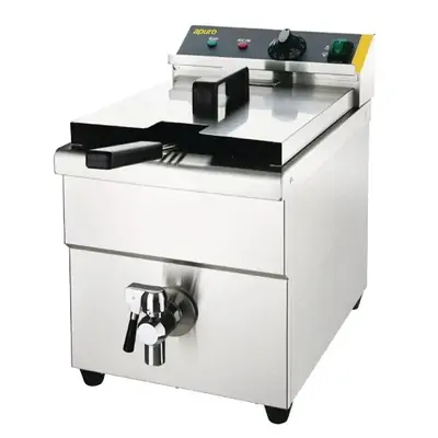 Apuro Single Tank Single Basket Induction Fryer 7.5L - CP793-A