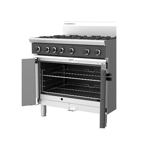 Cobra CR9D - 6 Open Burners with Oven - CR9D