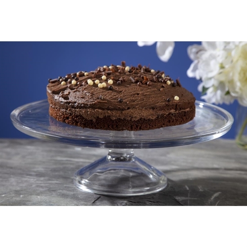 Olympia Glass Cake Stand Base for Dome CS014 - 305x95mm 12x 3 3/4" - CS013