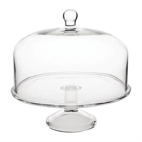 Olympia Glass Cake Stand Dome for Base CS013 - 285x200mm 11 1/5x 7 9/10" - CS014