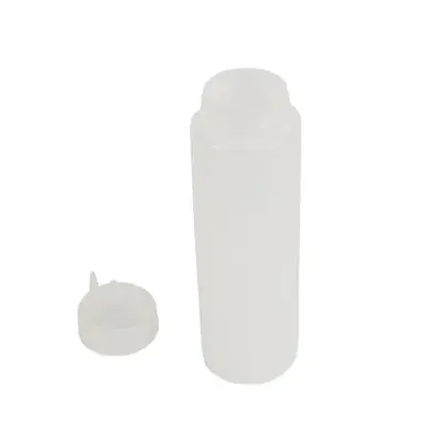 Squeeze Bottle Tripple Nozzle 682ml Clear - CW725