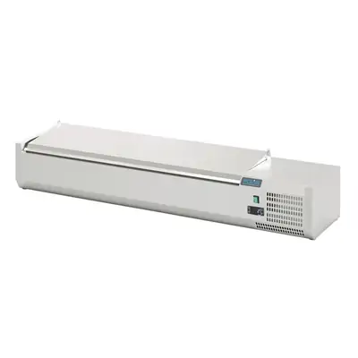Polar DA680-A G-Series Countertop Prep Fridge with Lid 6x 1/4GN - DA680-A