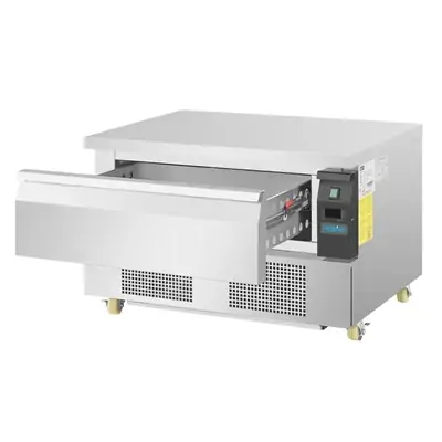 Polar DA994-A U-Series Single Drawer Counter Fridge Freezer 2xGN - DA994-A