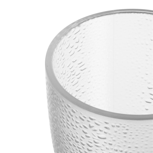 Olympia Kristallon Polycarbonate Pebbled Tumbler - 275ml 9.75oz Clear (Box 6) - DC928