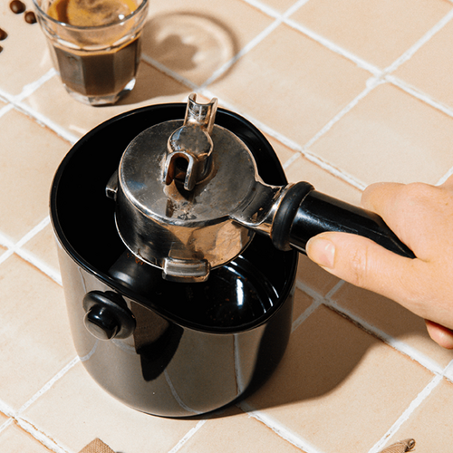 Dreamfarm Grindenstein Coffee Knock Box Black