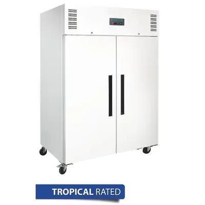 Polar DL897-A G-Series 2 Door Upright Freezer White 1200Ltr  - DL897-A