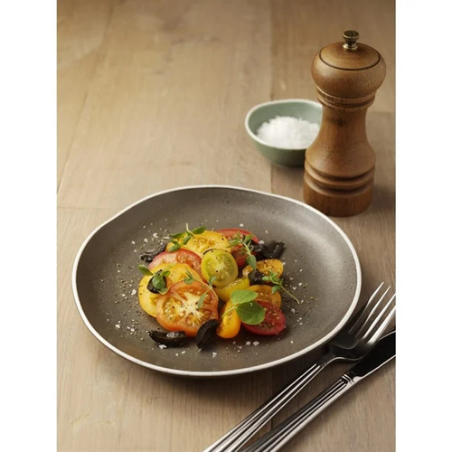 Olympia Chia Charcoal Plate 270mm (Box of 6) - DR814
