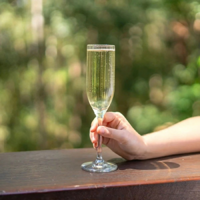 D-Still Bamboo Polycarbonate Champagne Flute 180ml (Box of 4) - DS2019-147