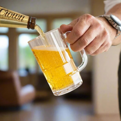D-Still Essentials Polycarbonate Beer Mug 405ml (Box of 4) - DS9547