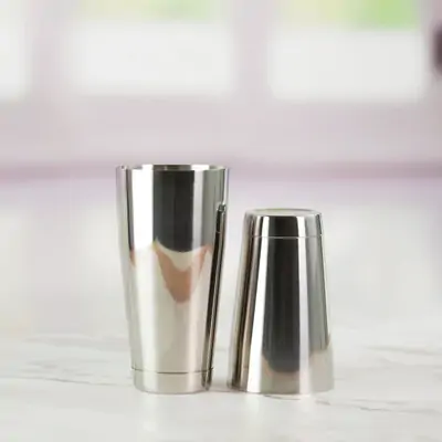 D-Still Boston Tins Cocktail Shaker Set – 18oz / 28oz Stainless Steel - DSCTSK0013-SS-1