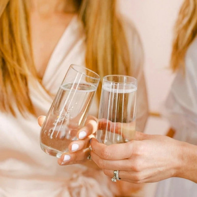 D-Still Glass Stemless Champagne Glass 230ml (Box of 4) - DSDS100024-1