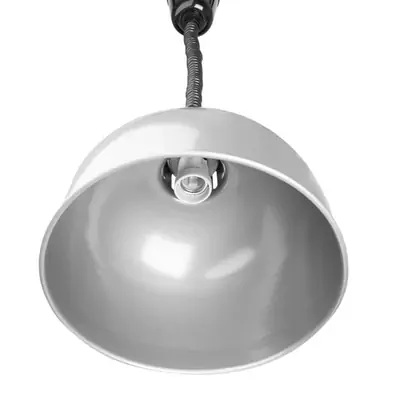 Apuro DY461-A Retractable Dome Heat Shades Silver Finish - DY461-A