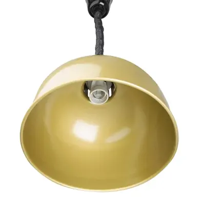 Apuro DY462-A Retractable Dome Heat Shades Pale Gold - DY462-A