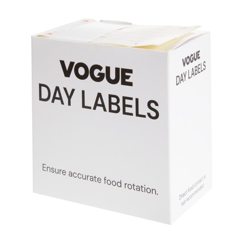 Vogue Prepared Food Label (Roll 500) - E148
