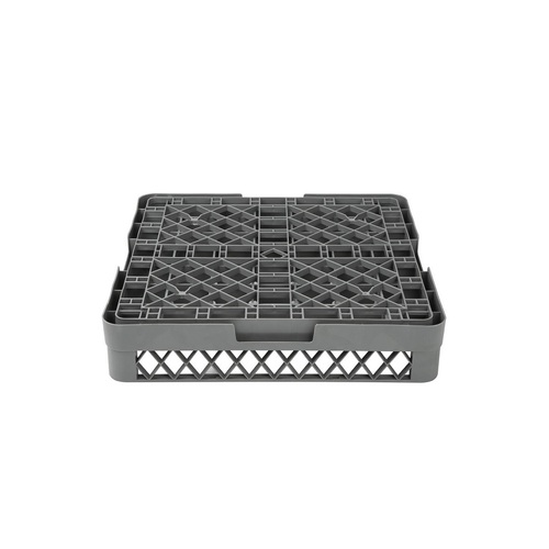 Vogue Glass Rack Grey (49 Compartments) 100x500x500mm - F615
