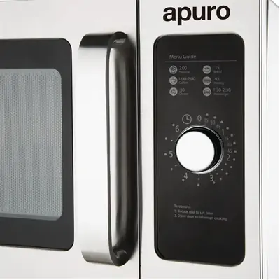 Apuro FB861-A Commercial Microwave Manual Light Duty 25Ltr - FB861-A