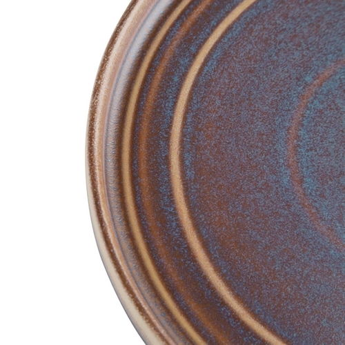 Olympia Cavolo Iridescent Flat Round Plate 220mm (Box of 6) - FD915