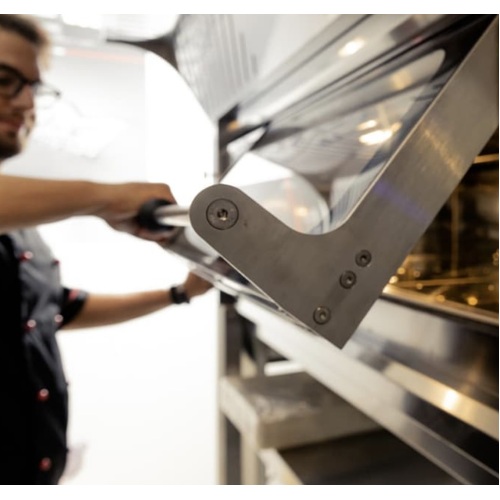 Gam Azzurro Bakery 3 Tray Stone Deck Oven With Dual Static/Fan Forced Technology - (60 x 40cm) Tray - FORABAK3TR400