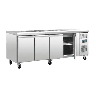 Polar FT285-A - 4 Door Counter Fridge  - FT285-A