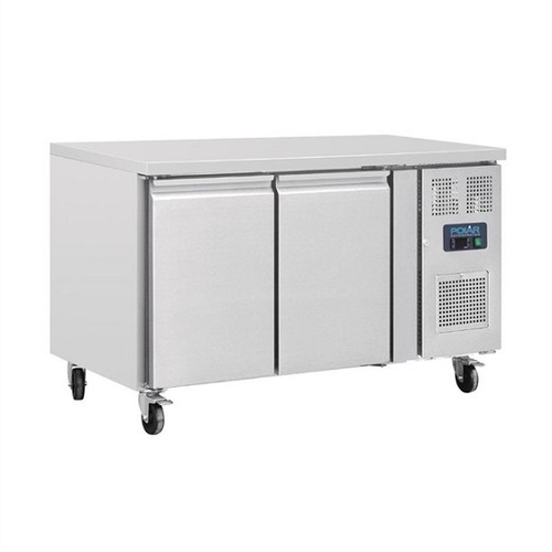 Polar G377-A U-Series 2 Door Counter Fridge 228Ltr - G377-A