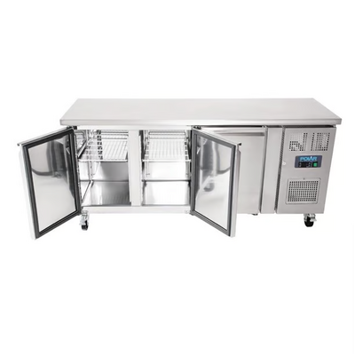 Polar G378-A U-Series 3 Door Counter Fridge 339Ltr - G378-A