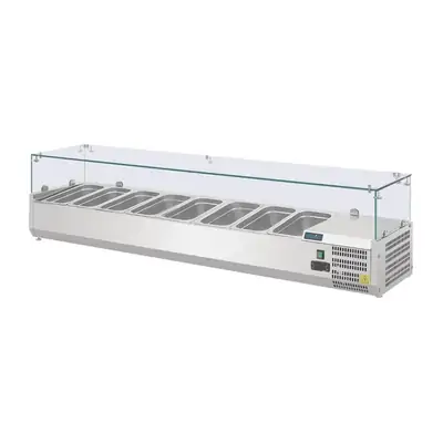 Polar G610-A G-Series Countertop Prep Fridge 8x 1/4 GN - G610-A